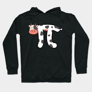 Cow pi funny pi day gift for math teacher Hoodie